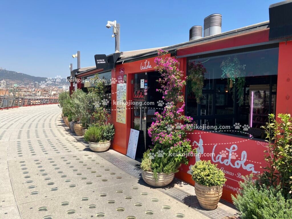 La Lola de Las Arenas|巴塞隆納屋頂餐廳,Paella、Tapas與城市美景