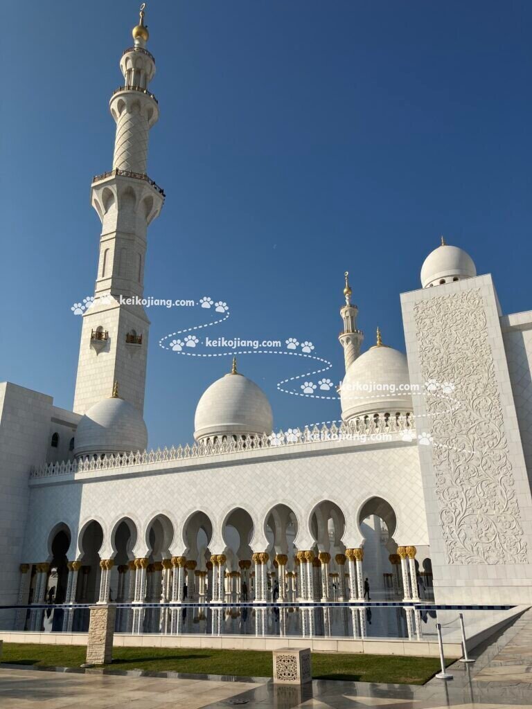 謝赫扎耶德大清真寺 Sheikh Zayed Grand Mosque|當信仰遇上建築藝術,感受令人驚嘆的伊斯蘭之美