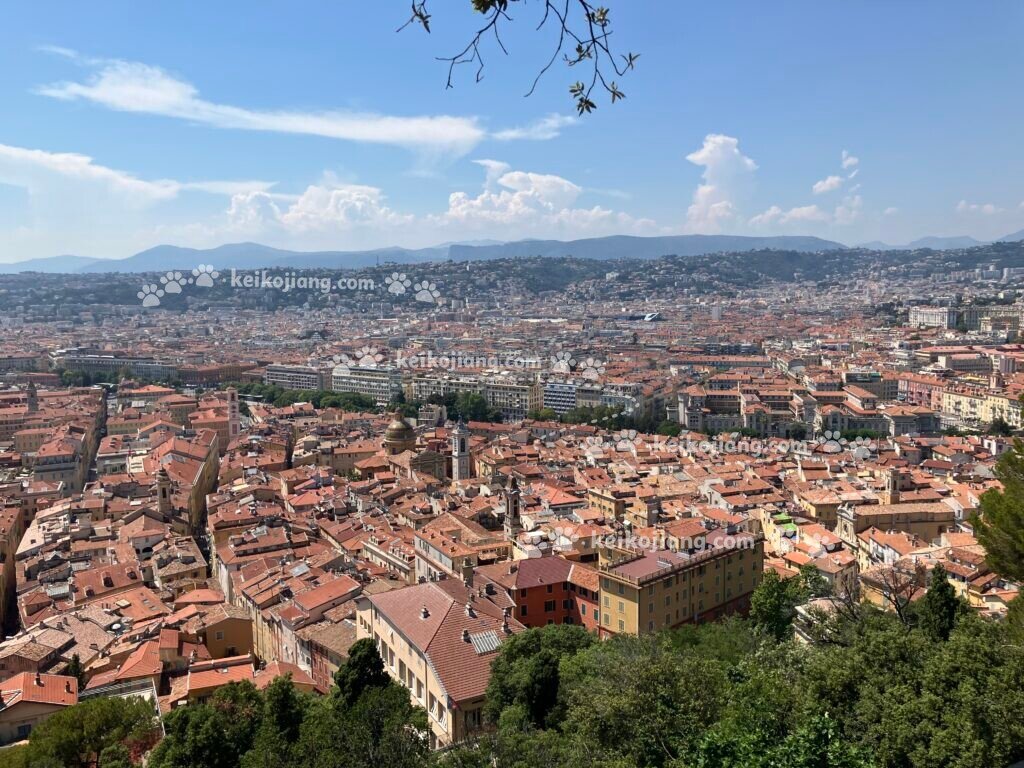 城堡山公園（Parc de la Colline du Château）｜俯瞰尼斯老城、天使灣與地中海美景