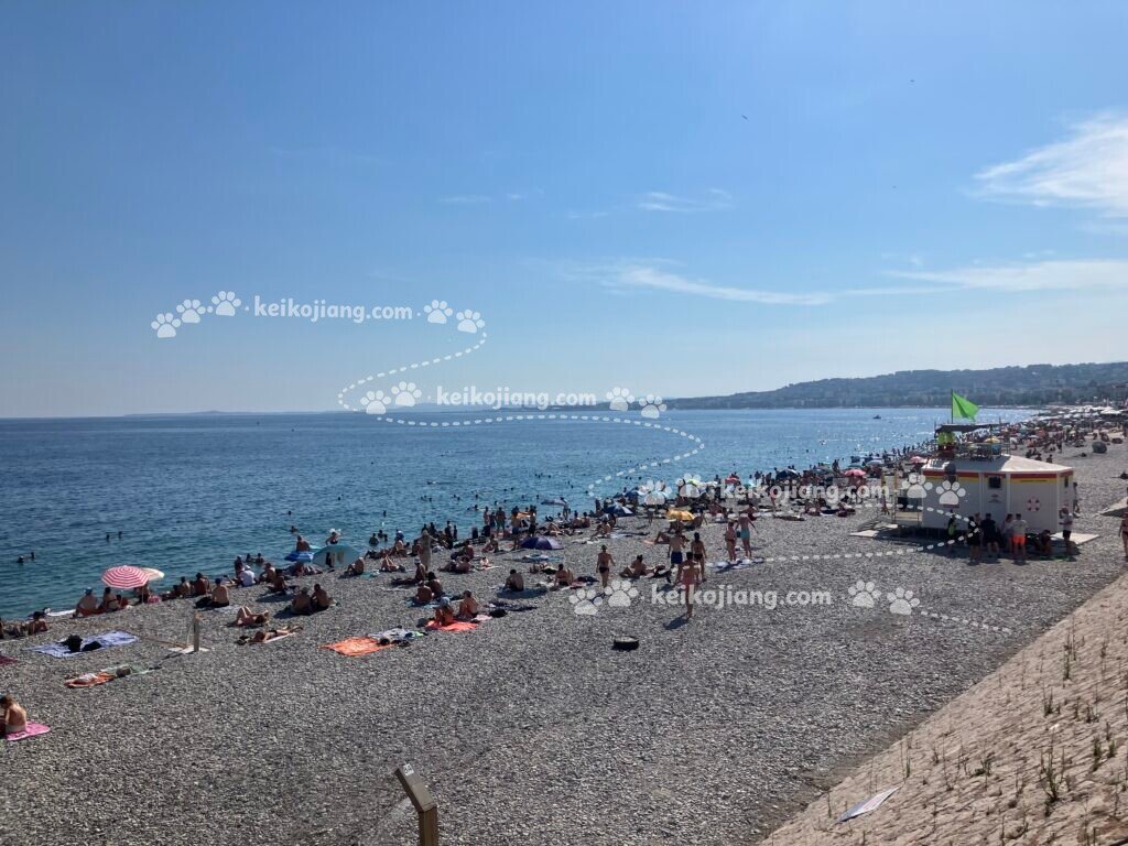 英國人散步大道（Promenade des Anglais）｜沿著地中海海岸散步，欣賞尼斯海景