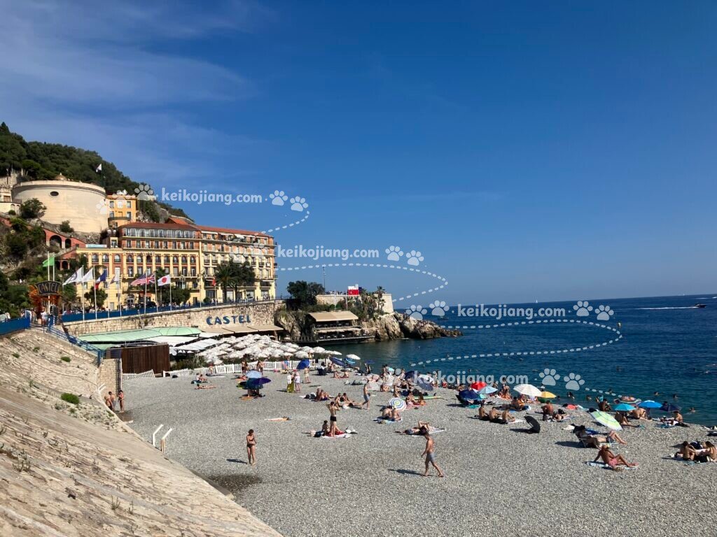 英國人散步大道（Promenade des Anglais）｜沿著地中海海岸散步，欣賞尼斯海景