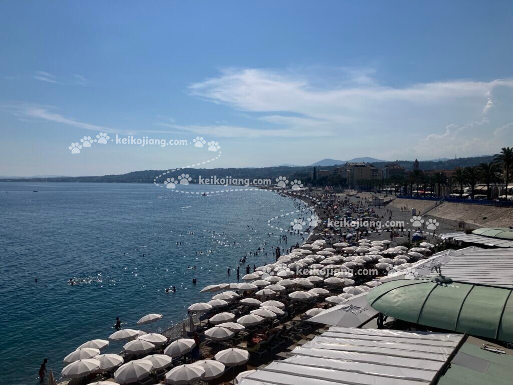英國人散步大道（Promenade des Anglais）｜沿著地中海海岸散步，欣賞尼斯海景
