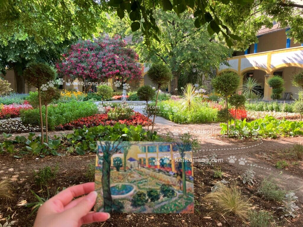 梵谷空間(Espace Van Gogh)|尋找《亞爾醫院庭院》的取景地